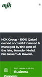 Mobile Screenshot of mjk-group.com